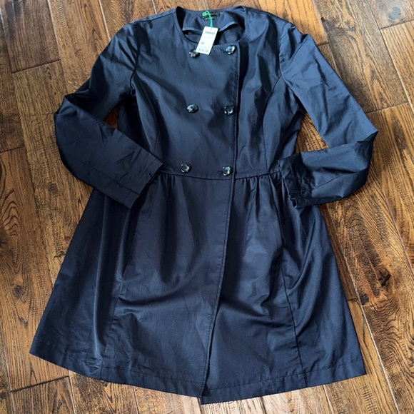 United Colors Of Benetton Jackets & Blazers - NWT STILE BENETTON United Navy Blue Coat Size 8